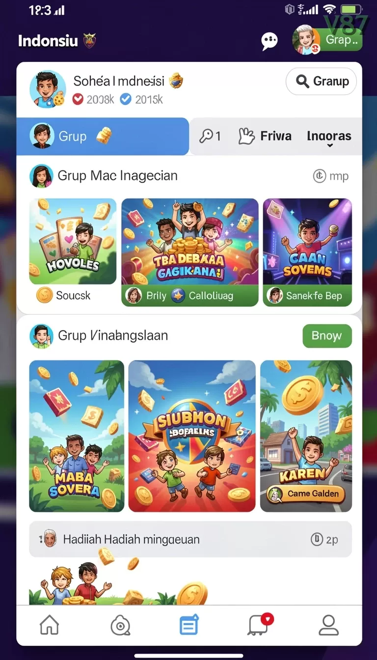 Cuplikan layar S13 — pengaturan akun